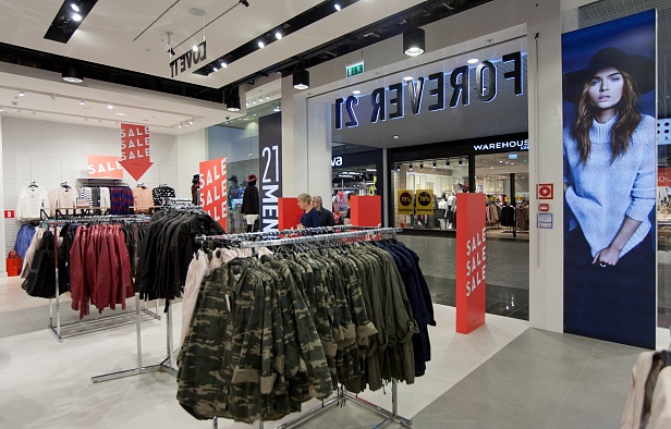 магазин FOREVER 21 в ТЦ МЕГА Белая Дача