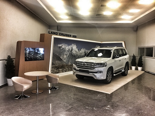 Стенд TOYOTA