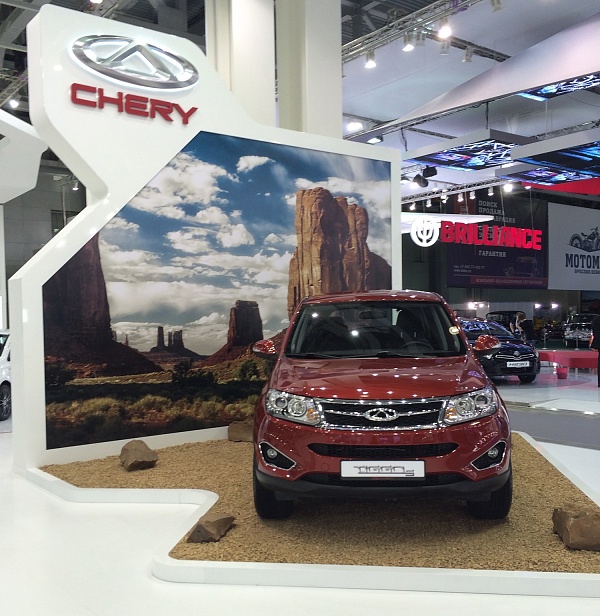 стенд CHERY
