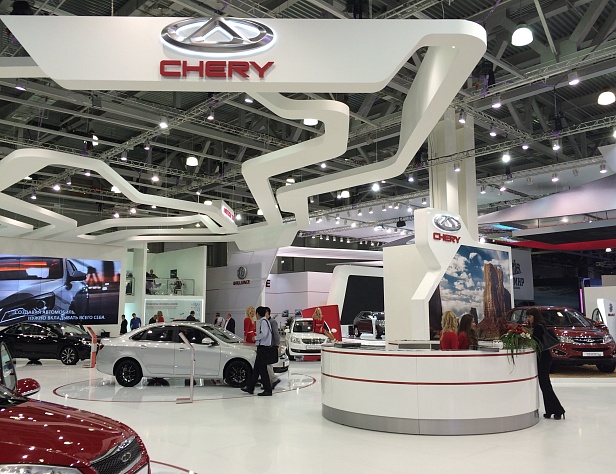 стенд CHERY